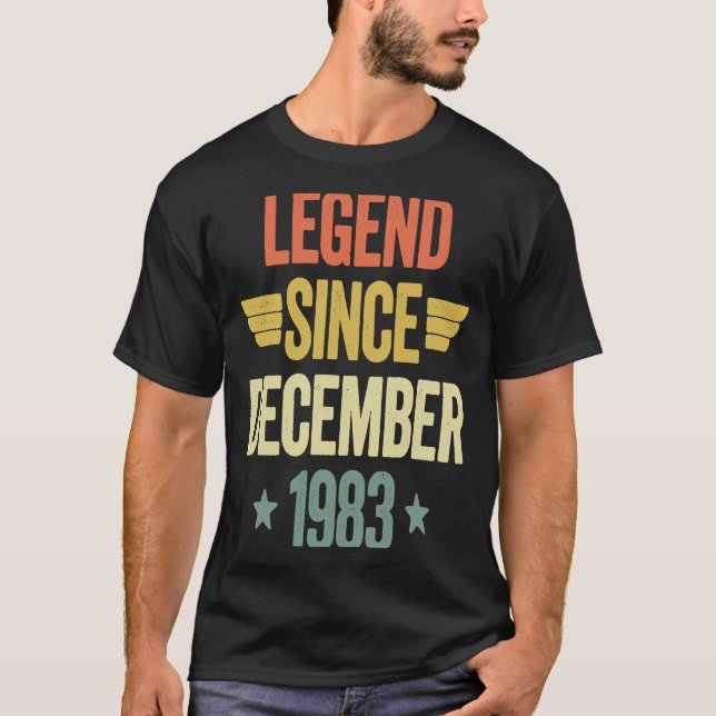 Legend Since December 1983 T-Shirt (Front)