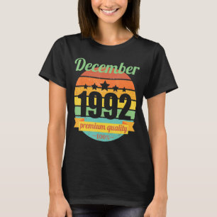 Legend Since December 1992 30 Years 30s 30 Birthda T-Shirt