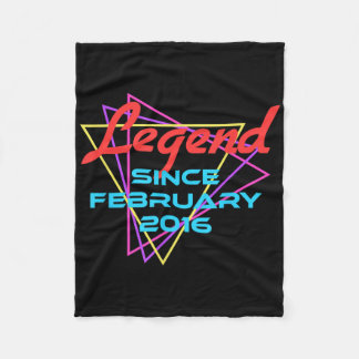 Legend Since February 2016  Fleece Blanket