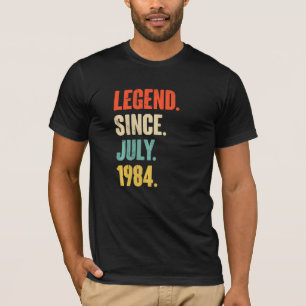 Legend Since July 1984  38 Year Old Gift 38th Birt T-Shirt