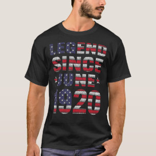 Legend Since June 1920 102nd Birthday 102 Years Ol T-Shirt