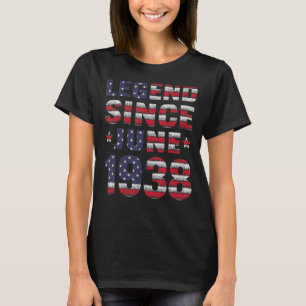 Legend Since June 1938 84th Birthday 84 Years Old  T-Shirt
