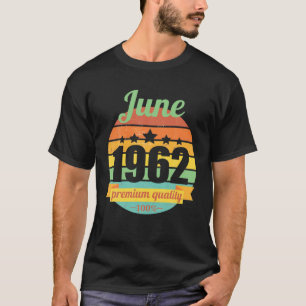 Legend Since June 1962 60 Years 60S 60. Birthday T-Shirt