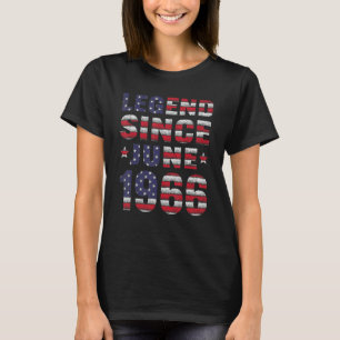 Legend Since June 1966 56th Birthday 56 Years Old T-Shirt
