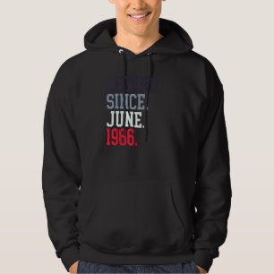 Legend Since June 1986 For Men Women June 1986 Hoodie