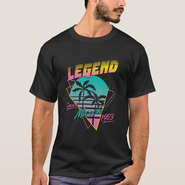 Legend Since March 1963 T-Shirt (Front)