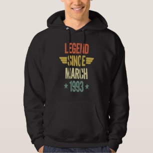 Legend Since March 1993 Hoodie