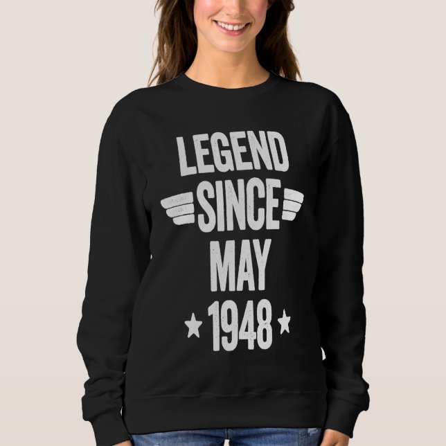 Legend Since May 1948  1 Sweatshirt (Front)