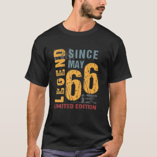 Legend Since May 1966 Gift For 56 Years Old 56Th B T-Shirt