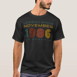 Legend Since November 1986, Limited Edition Men's T-Shirt