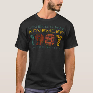 Legend Since November 1987, Limited Edition Men's T-Shirt