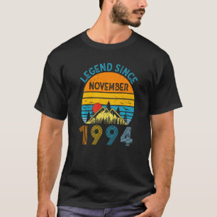 Legend Since November 1994 28th Birthday 28 Years T-Shirt