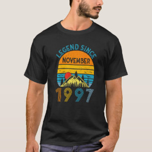 Legend Since November 1997 25th Birthday 25 Years T-Shirt