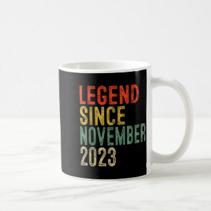 Legend Since November 2023 2nd Birthday 2 Year Old Coffee Mug