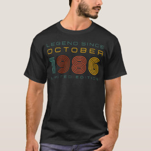 Legend Since October 1986, Limited Edition Men's T-Shirt