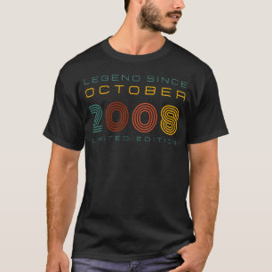 Legend Since October 2008, Limited Edition Men's T-Shirt