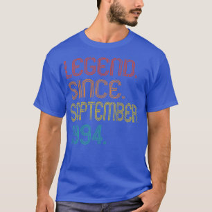 Legend Since September 1994 28 Years Old Gifts 28t T-Shirt