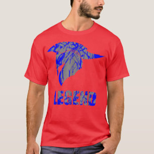 Legend Spartan Spartan Helmet Blue Gym Motivation T-Shirt