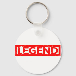 Legend Stamp Key Ring