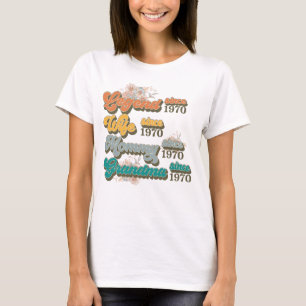 Legend Wife Mommy Grandma Custom gift T-Shirt
