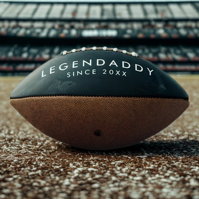 Legendaddy for Legendary Dads simple minimalist  Football (football for dad)