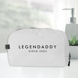 Legendaddy since for Legendary Dads minimalist Dopp Kit