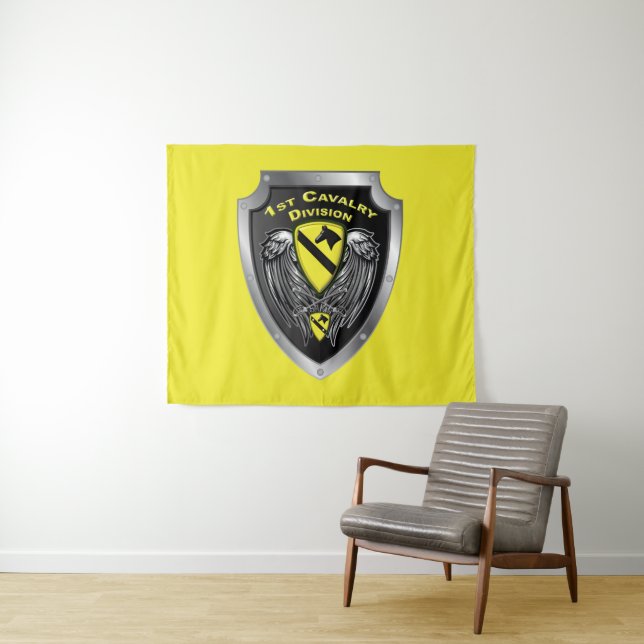 Legendary 1st Cavalry Division Tapestry (In Situ (Horizontal))