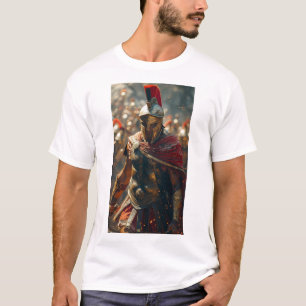 Legendary 300 Spartan Warriors Fighting Persians T T-Shirt