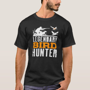 Legendary Bird Hunter Cool Bird Dog Duck Hunting T-Shirt