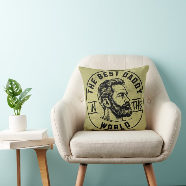 Legendary Cool Dads – Bold Typography Design Cushion (Chair)