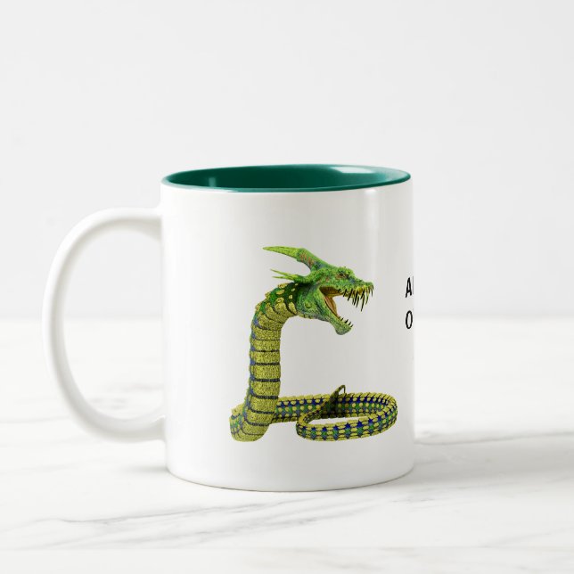 Legendary Creature Two-Tone Coffee Mug (Left)