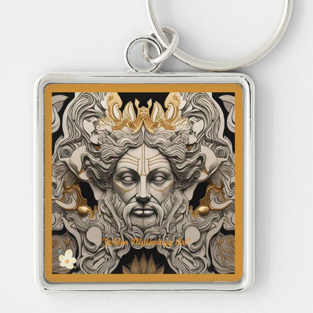 "Legendary Creatures Illustrated" Key Ring (Front)