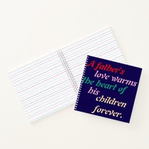 "Legendary Dad - Premium Notebook" Notebook
