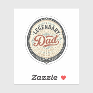 Legendary Dad Vintage Engraving Shirt Design_1