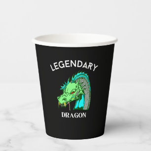 Legendary Dragon Paper Cups