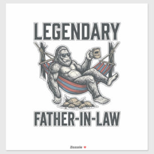 Legendary Father In Law Sasquatch Vintage Shirt De