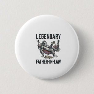 Legendary Father In Law Sasquatch Vintage Shirt De 6 Cm Round Badge