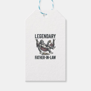 Legendary Father In Law Sasquatch Vintage Shirt De Gift Tags