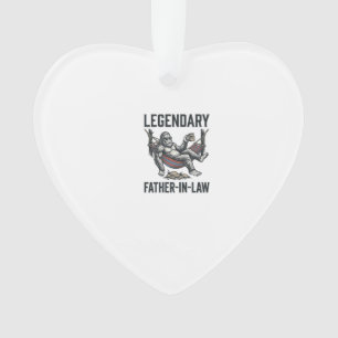 Legendary Father In Law Sasquatch Vintage Shirt De Ornament
