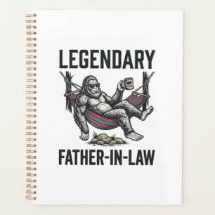 Legendary Father In Law Sasquatch Vintage Shirt De Planner