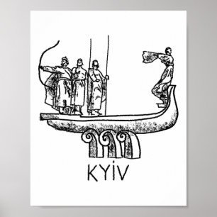 Legendary Founders Of Kiev Kyiv Ukraine T Shirt Te Poster