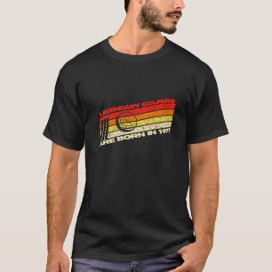 Legendary Golfers Born Are In 1977 45Th Vintage Re T-Shirt