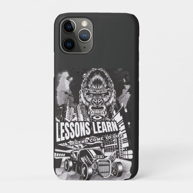  Legendary Gorilla Lessons Learn iPhone Case  (Back)