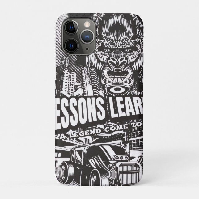  Legendary Gorilla Lessons Learn iPhone Case  (Back)