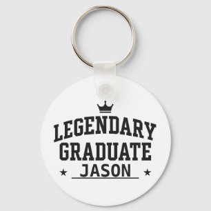 Legendary Graduate Key Ring