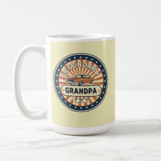legendary grandpa coffee mug