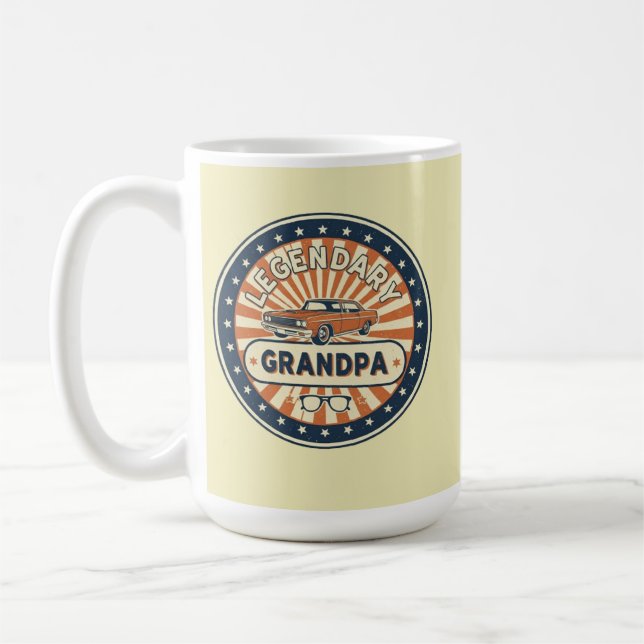 legendary grandpa coffee mug (Left)