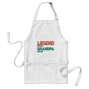 Legendary Grandpa Vintage Father's Day Standard Apron