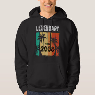 Legendary Hawaii 2008 14th Birthday Summer For 14 Hoodie