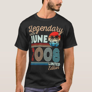 Legendary June 2008 Happy Birthday 14 Years Old Lt T-Shirt